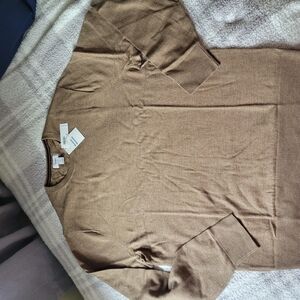 Old Navy Tan Crew Neck Sweater